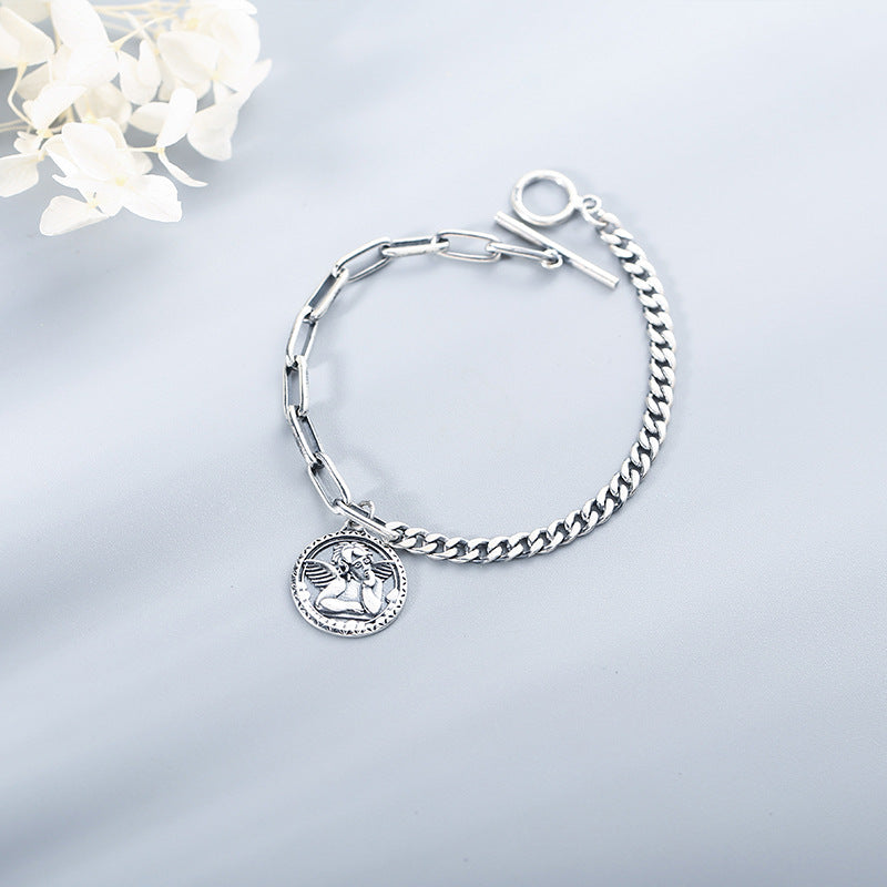 S925 angel bracelet